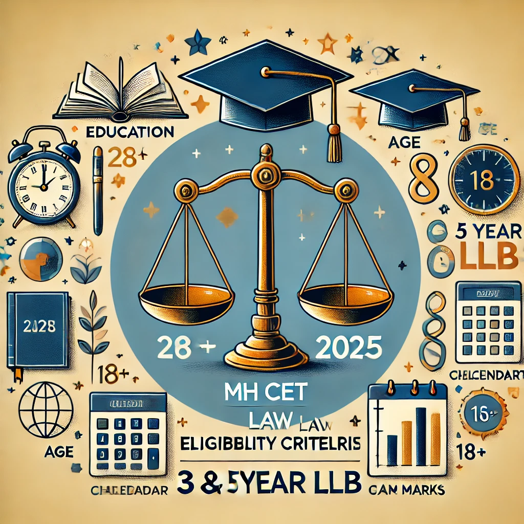 MH CET Law Eligibility Criteria 2025 (3 & 5 Year LLB): Educational Qualifications, Age Requirements, and Minimum Marks